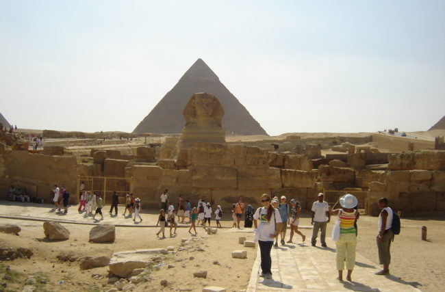 Viagem ao Oriente – Visita às pirâmides – 5o dia